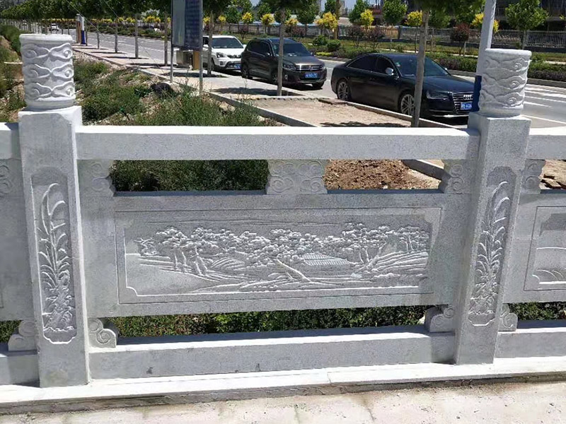 河道花崗巖石欄桿