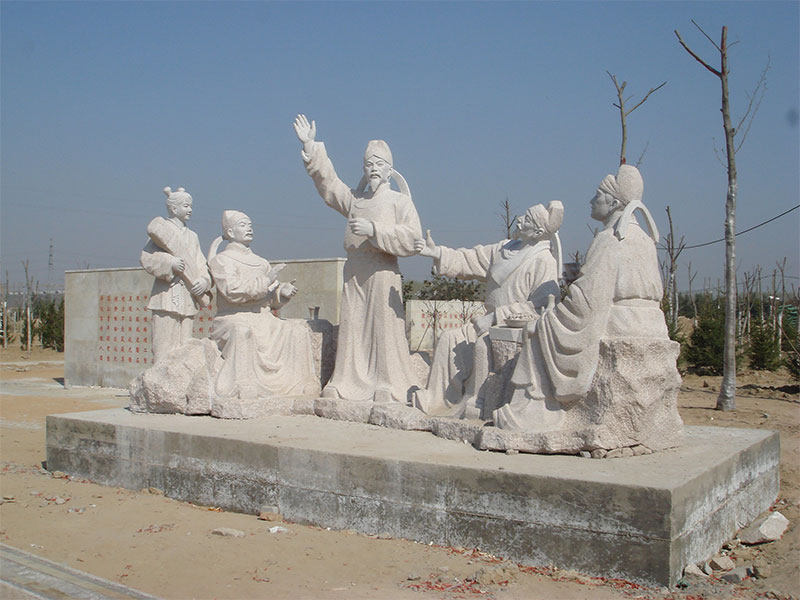 古代人物石雕像